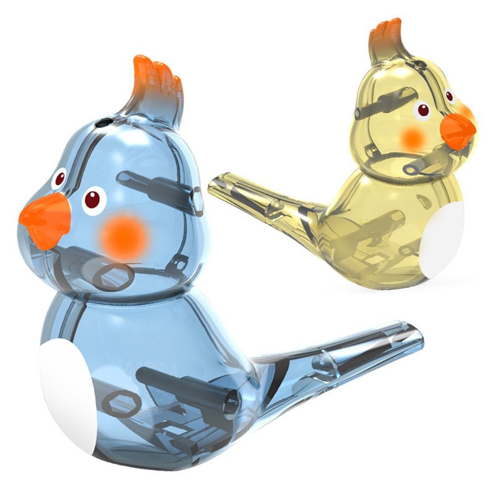 Water Bird Whistle with Lanyard Interactive Musical Instrument Toy & Sensory Early Learning Gift for Kids