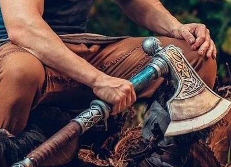 Leviathan axe Metal God Of War Kratos Axe, Personalised Gift Box with Viking