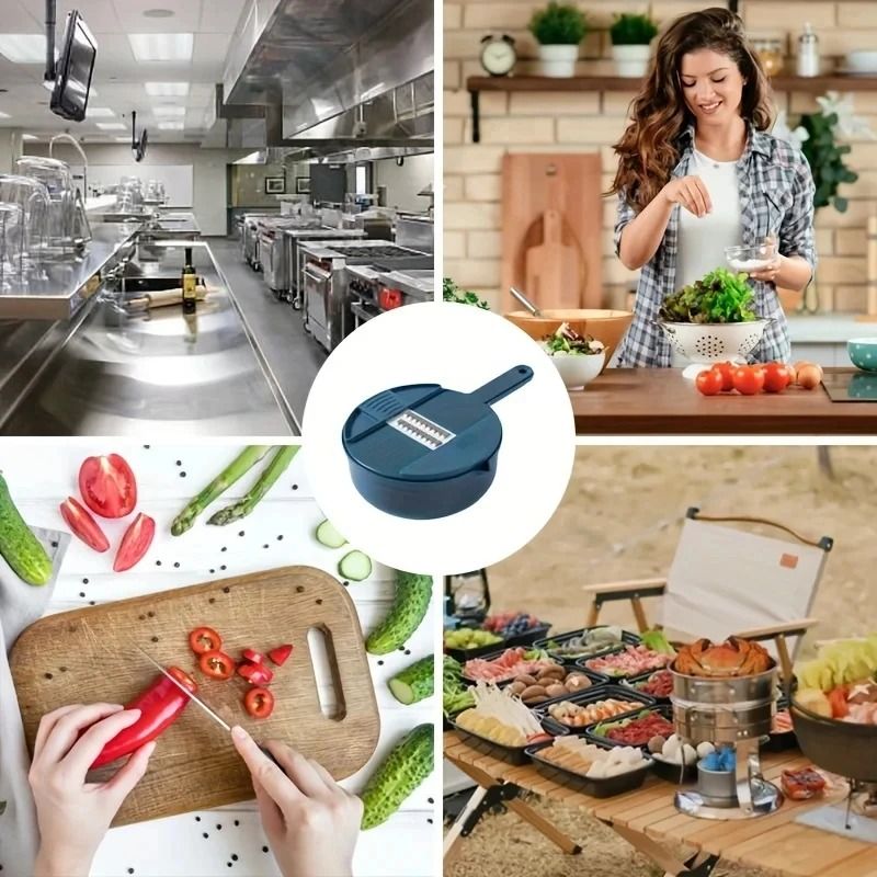 9 in 1 Multi Functional Vegetable Cutter and Slicer Set