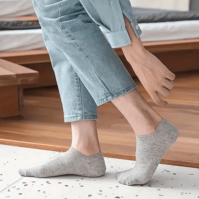 AirFlex Unisex Comfort Ankle Socks – Breathable Lightweight Everyday Wear (5/10 Pack)