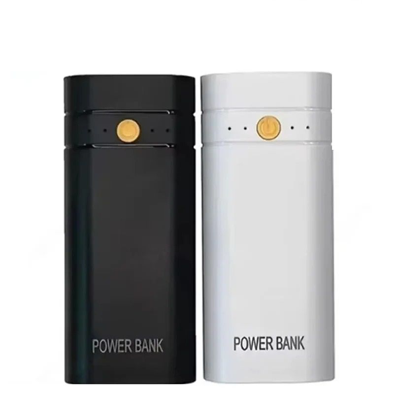Portable Dual Slot Type C Power Bank Shell