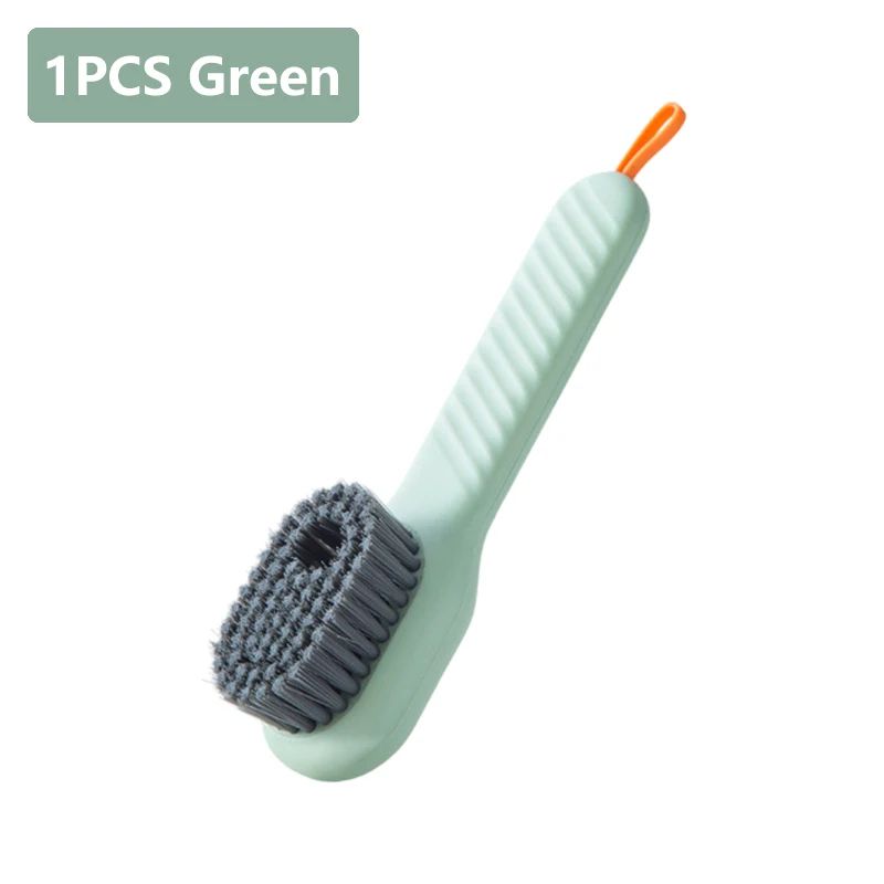 Premium Soft-Bristled Shoe & Clothes Cleaning Brush with Built-In Liquid Dispensing