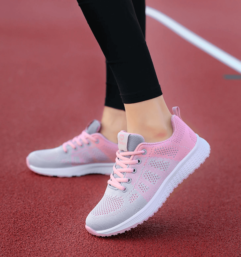 Womens Fashion Platform Sneakers Comfortable Sport Shoes for Running and Casual Wear