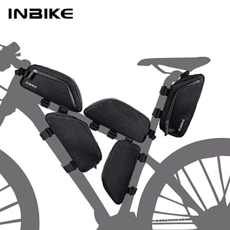 Bicycle Top Tube Bag Waterproof MTB Storage Seat Tube Bag for Cycling Saddle Bike Accessory