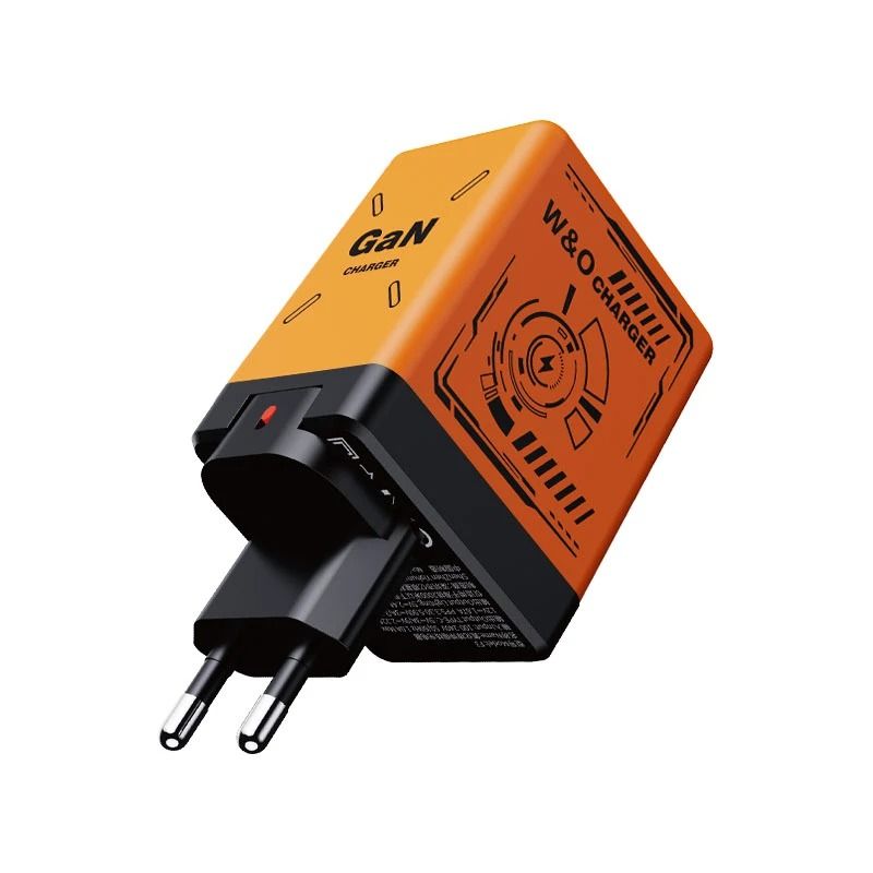 Telescopic GaN Fast Charger – 65W Retractable Compact Power Station