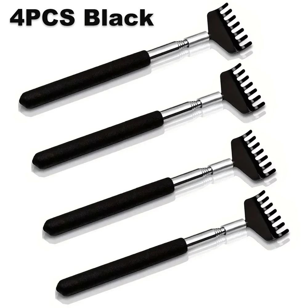 Telescopic Stainless Steel Back Scratcher – Premium Extendable Massage Tool