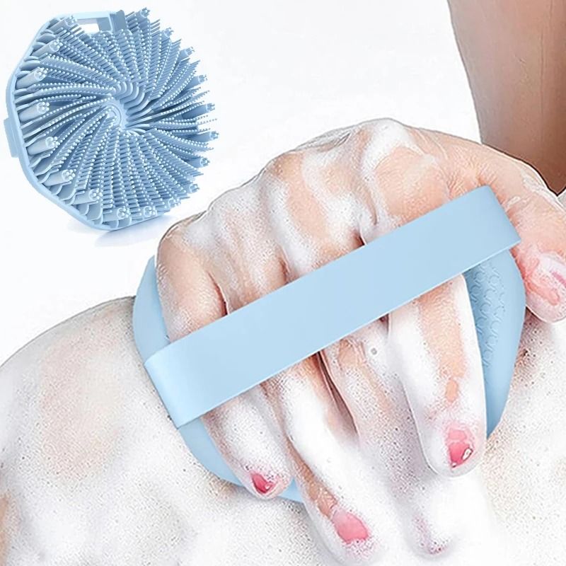 Silicone Body Scrubber For Exfoliating And Gentle Shower Cleansing
