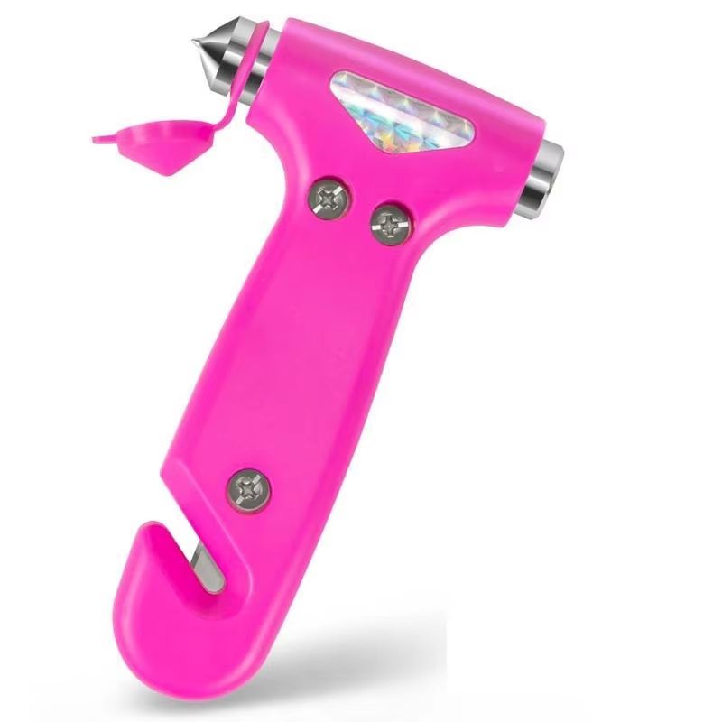 Multi-Function Car Safety Hammer – Emergency Window Breaker & Seatbelt Cutter
