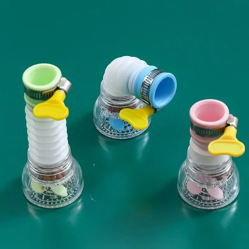 Universal Rotation Faucet Bubbler, Water Saving Economizer Head, Swivel Kitchen Faucet Nozzle Adapter