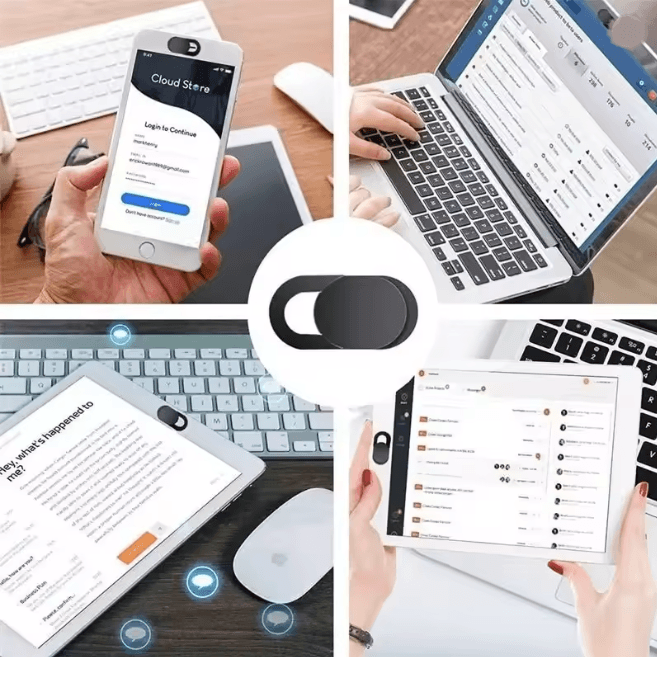 PrivacyShield Webcam Cover Slider for Laptops Phones and Tablets