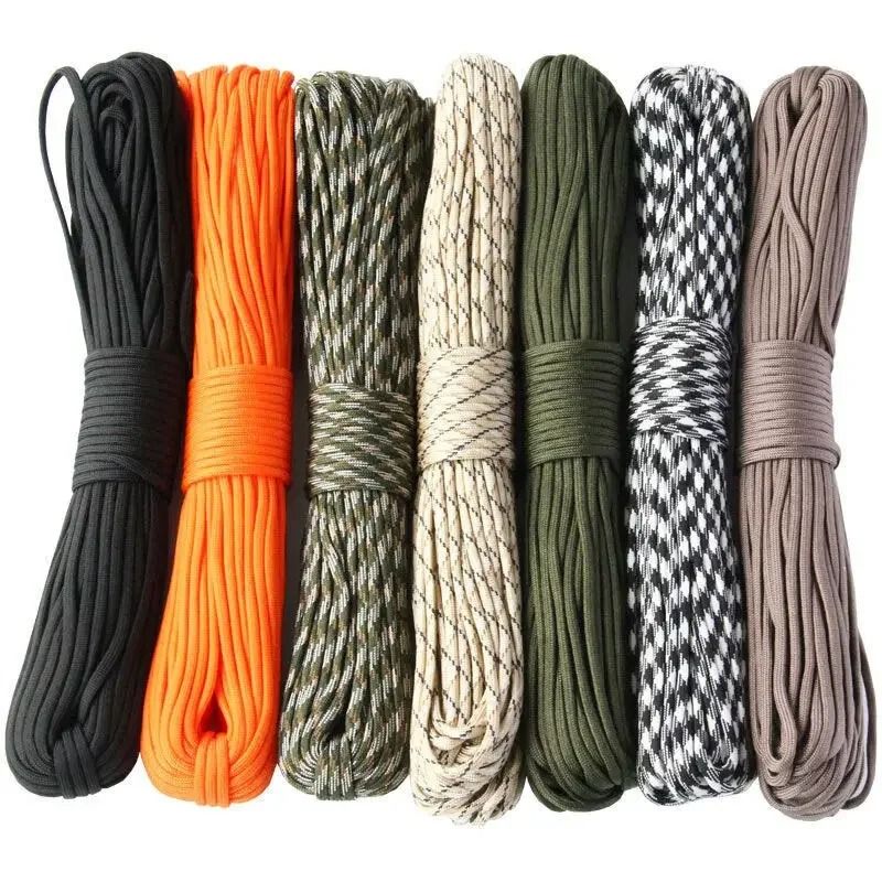 7-Core 550 Paracord Rope 4mm Heavy Duty Survival Cord for Camping Hiking and DIY