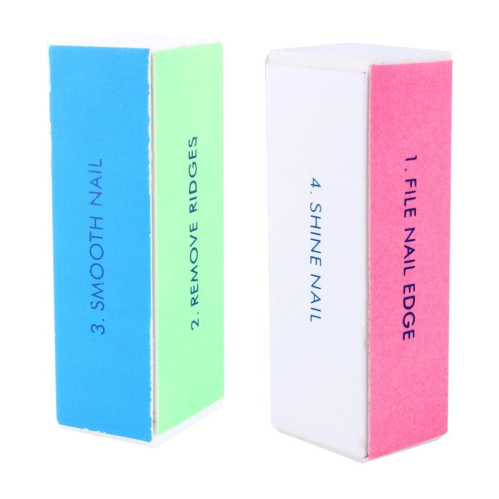 4 Way Nail Buffer Block Professional Nail Polishing and Shine Buffer