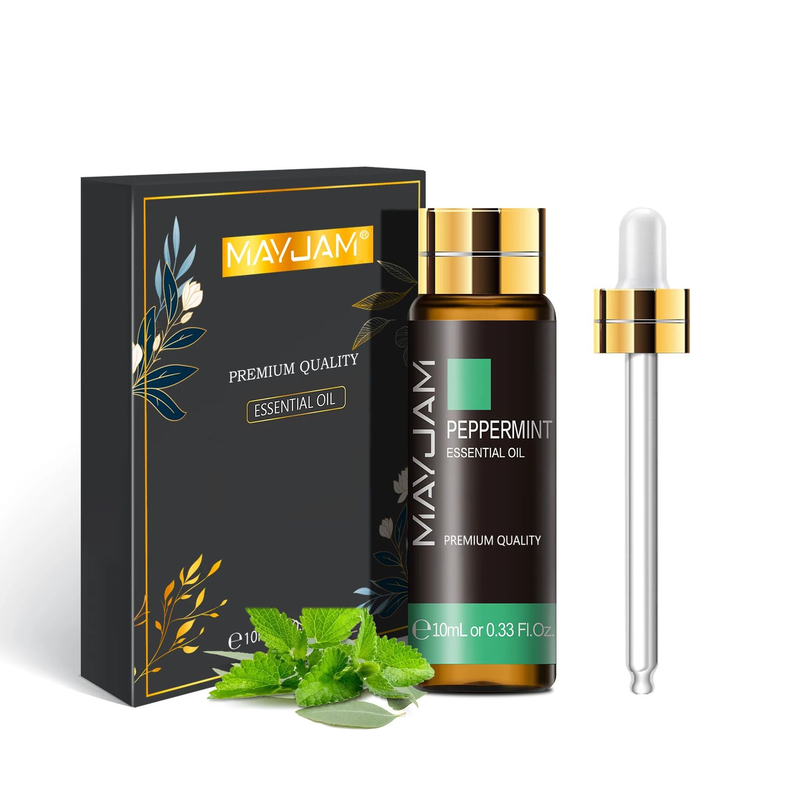 Pure Plant Essential Oil – Natural Aromatherapy Diffuser Oil (Lavender, Mint, Tea Tree, Rose, Vanilla, Sandalwood )