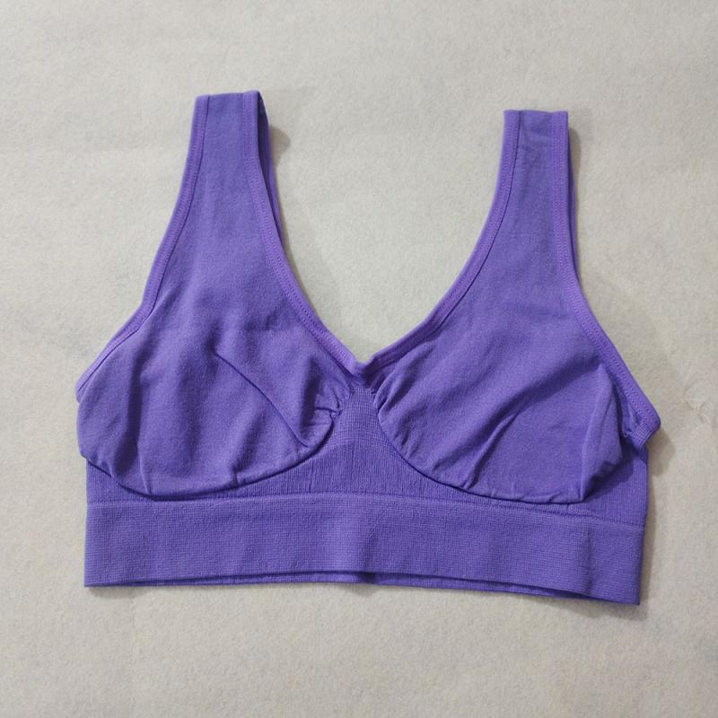 Women Sports Bra Without Pad, Sleep Brassiere, Comfortable Yoga Vest, Plus Size Bralette, No Sponge Insert, Soft Sleep