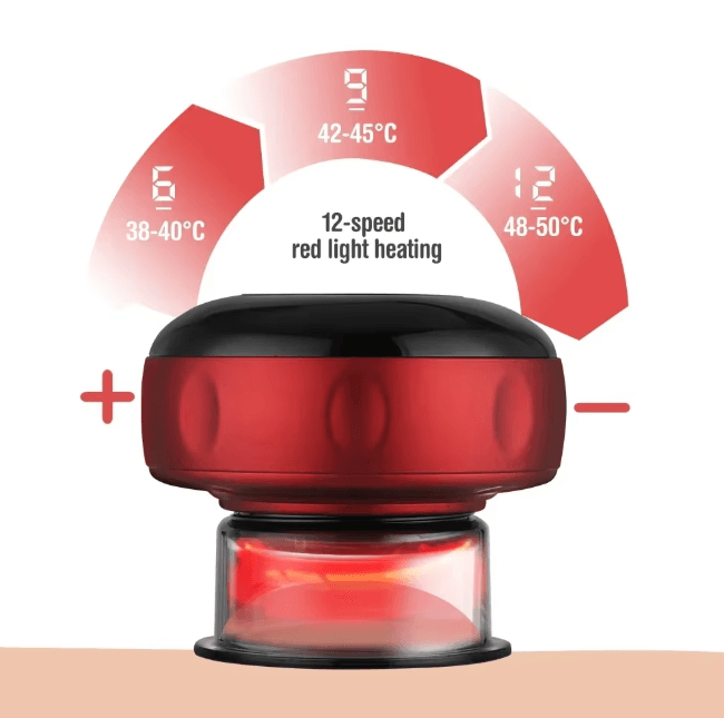 SmartCup Pro Electric Cupping Massager Heated Vacuum Therapy Device