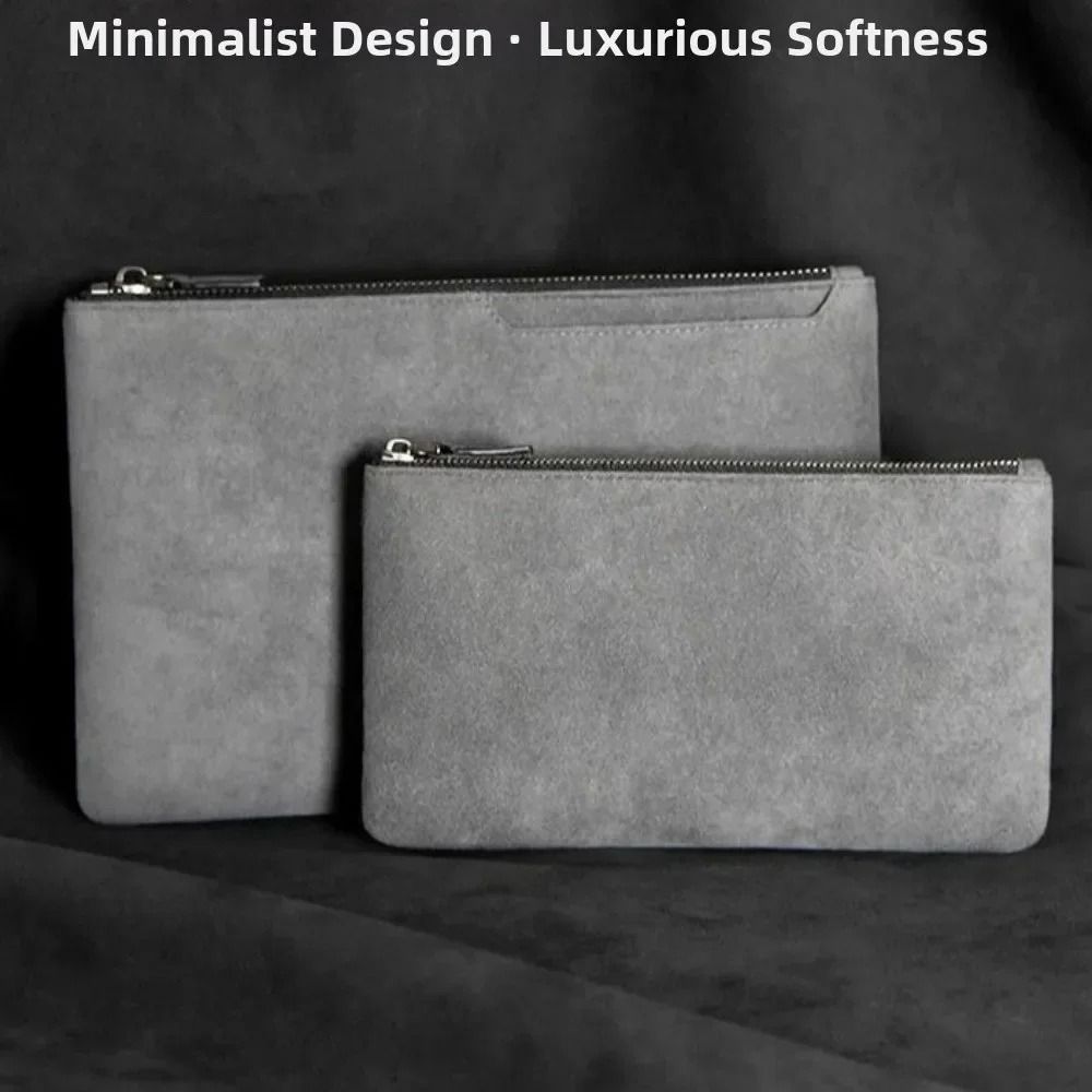 Professional Men's Business PU Leather Clutch
