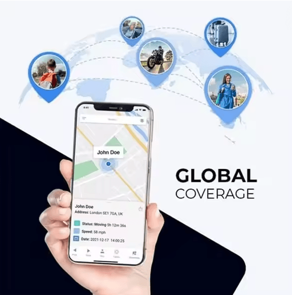 TrackSafe Mini Car GPS Tracker Bluetooth Anti Lost Vehicle Locator