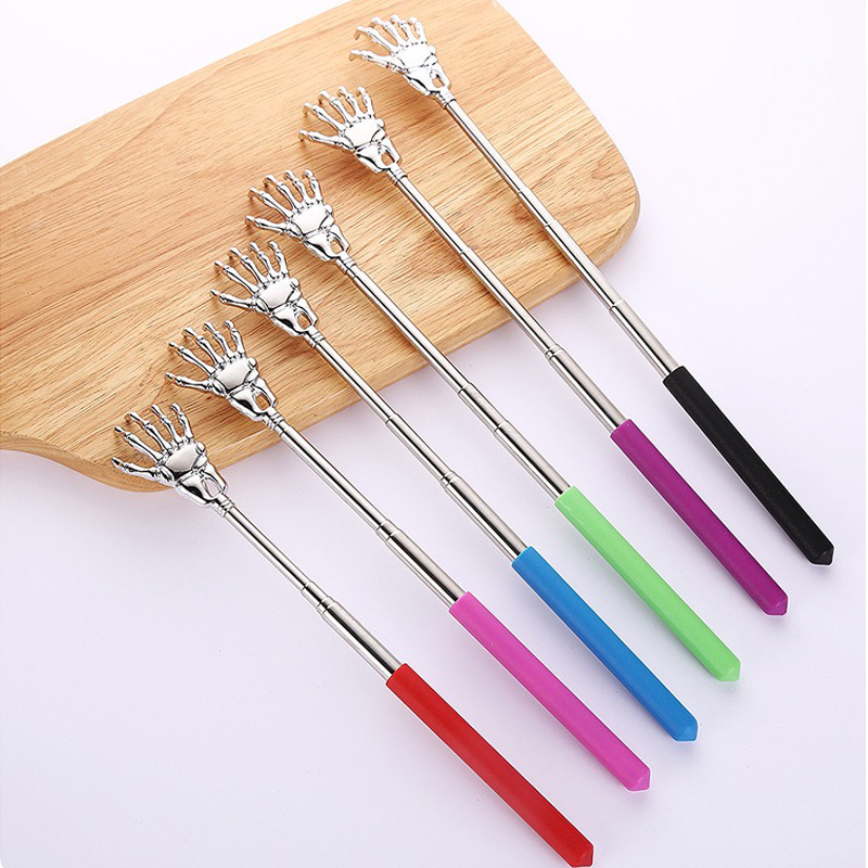 Extendable Back Scratcher for Adults Telescoping Stainless Steel Itch Relief Tool