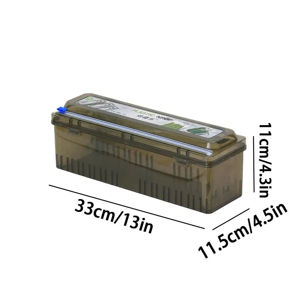 Basalt Streamline | Precision Cling Film Dispenser & Integrated Safety Cutter