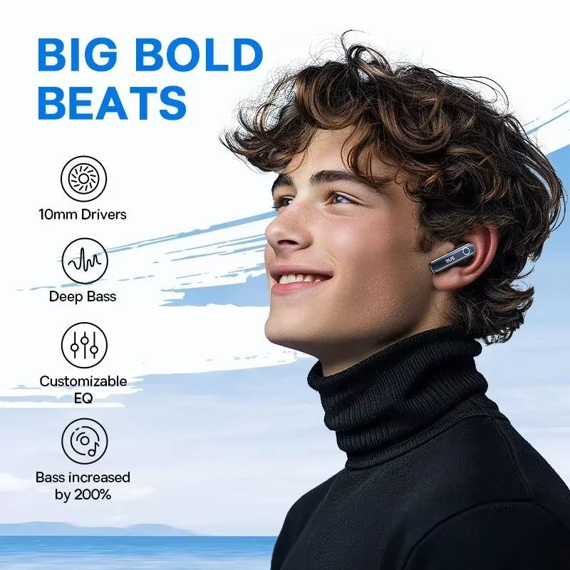 Baseus Bowie 30 Wireless Earbuds – 50dB Noise Cancelling Bluetooth 5.3 Headphones with 65Hrs Playtime & Deep Bass