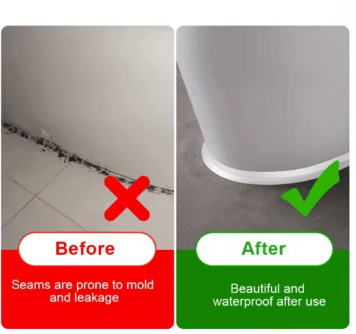 Bathroom Waterproof Sealing Tape – PVC Adhesive Sink & Edge Sealing Strip