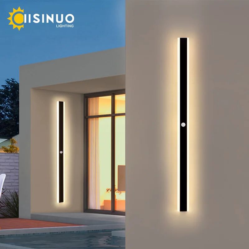 SmartGuard LED Outdoor Motion Sensor Wall Light IP65 Waterproof Garden & Porch Lamp