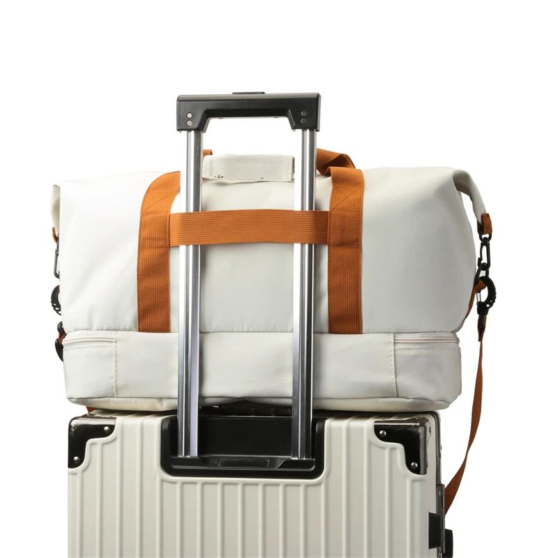 Large Capacity Travel and Gym Bag with Shoe Compartment