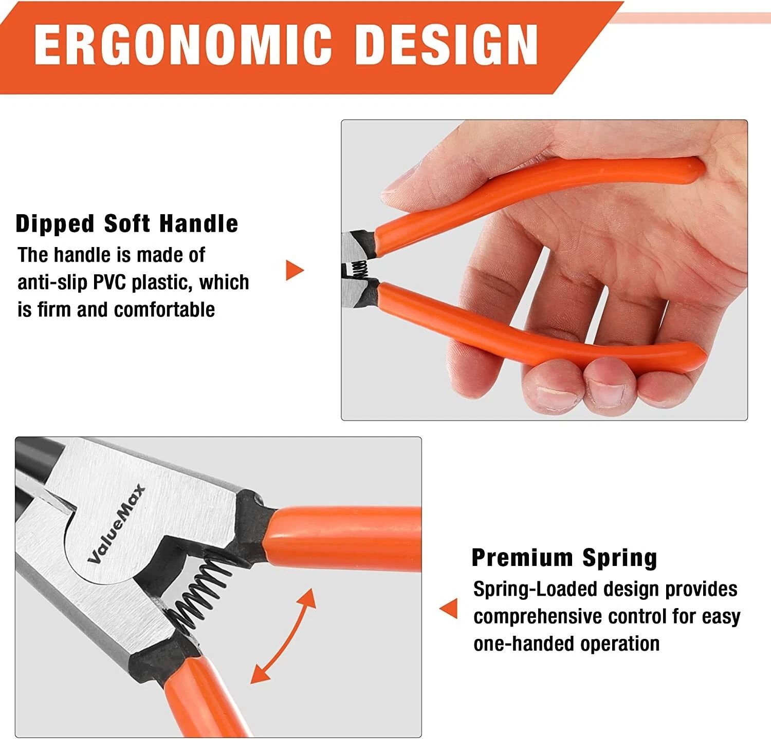 Snap Ring Pliers Set Heavy Duty Internal External Snap Ring Pliers