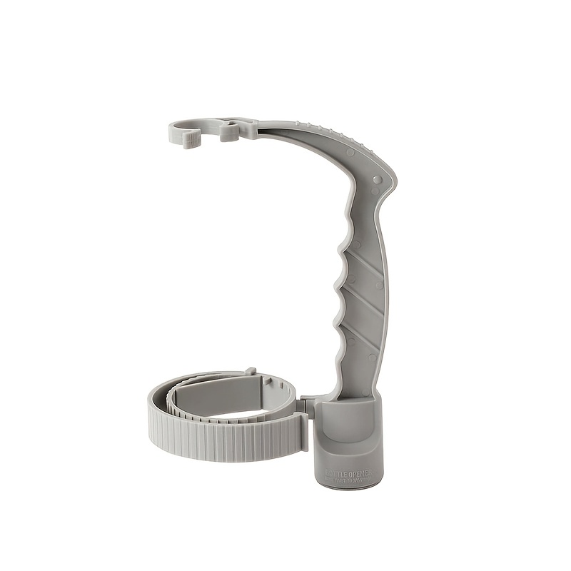 Adjustable Drink Pouring Cup Handle, Built-In Bottle Opener, Beverage Inverting Holder with Lemon Cover Rack