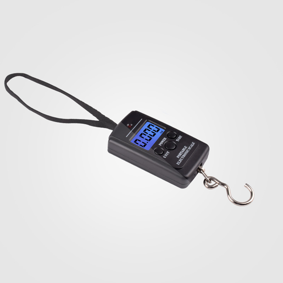 Multi functional Mini Electronic Digital, Portable Hanging Scale Weighs Tool, Travel Hook Scales for Fishing Luggage Sui