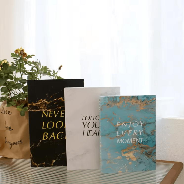 Decorative Faux Book Set – Aesthetic Fake Books for Shelf & Coffee Table Styling (3PCS)