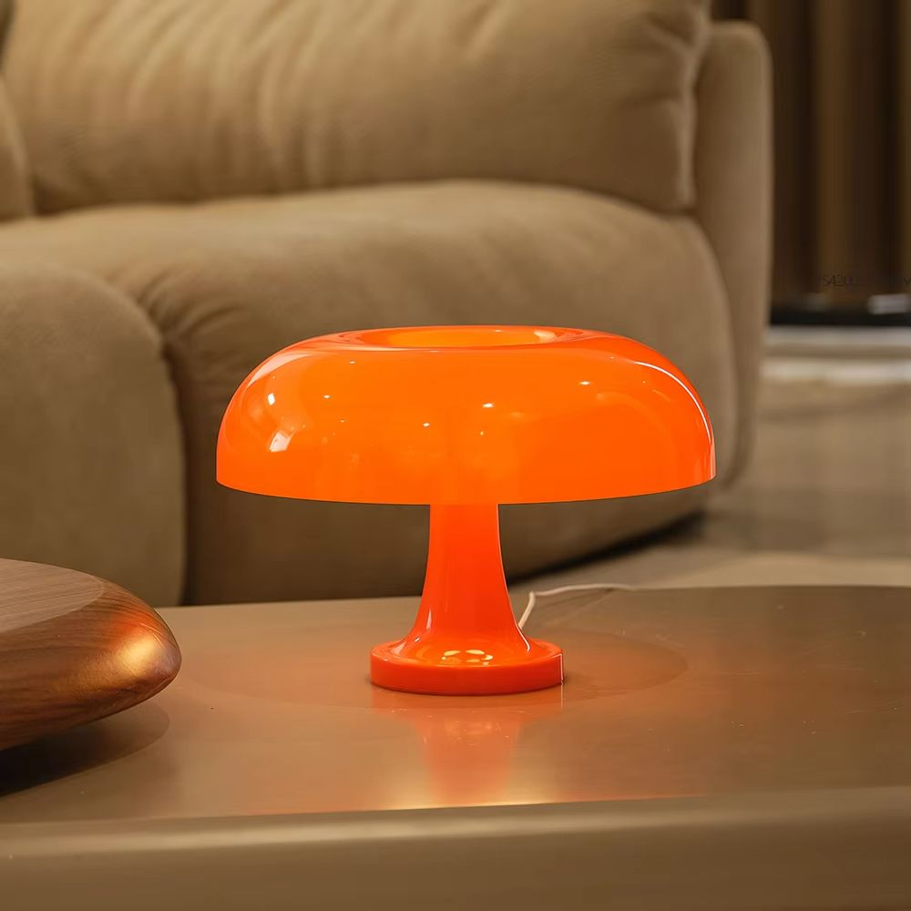 Classic Mushroom Table Lamp – Modern Bauhaus Bedside Light & Danish Designer Decorative Lamp