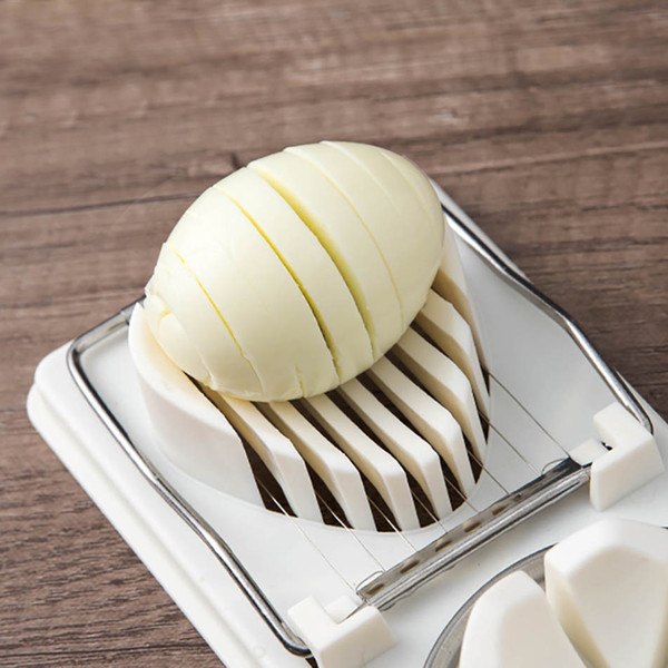 2-in-1 Stainless Steel Egg Slicer & Vegetable Cutter