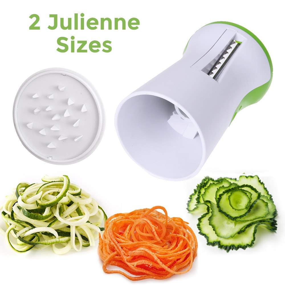 Heavy Duty Vegetable Spiral Slicer Cutter, Pasta Noodle Maker, Vegetable Spiralizer, Spaghetti Cutter