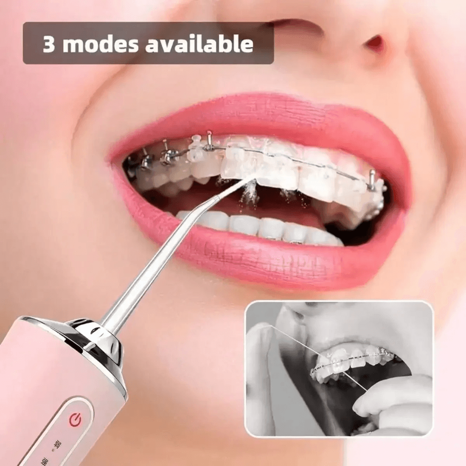 AquaPulse Electric Water Flosser with Intelligent Pressure Control
