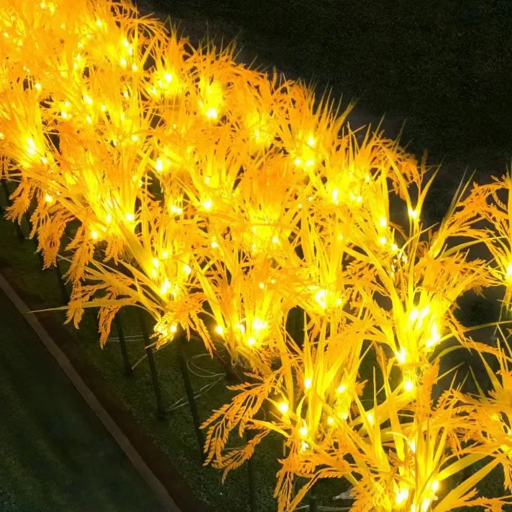 SolarGlow 7-Head Outdoor Solar Lawn Lamp – Decorative solar garden lights Set