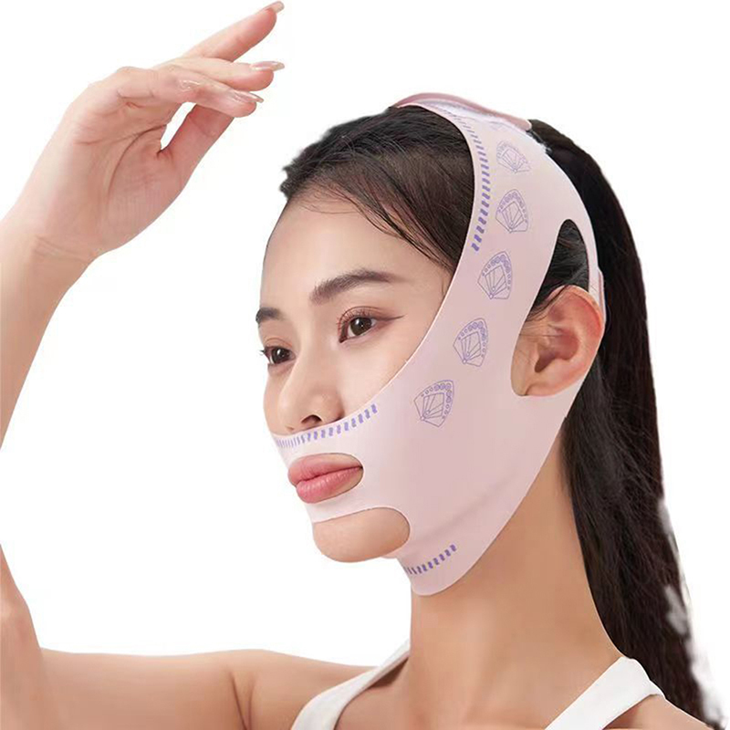V Line Face Slimming Bandage, Chin Cheek Neck Shaper Strap, Face Sculpting Lift Up Sleep Mask Beauty Band