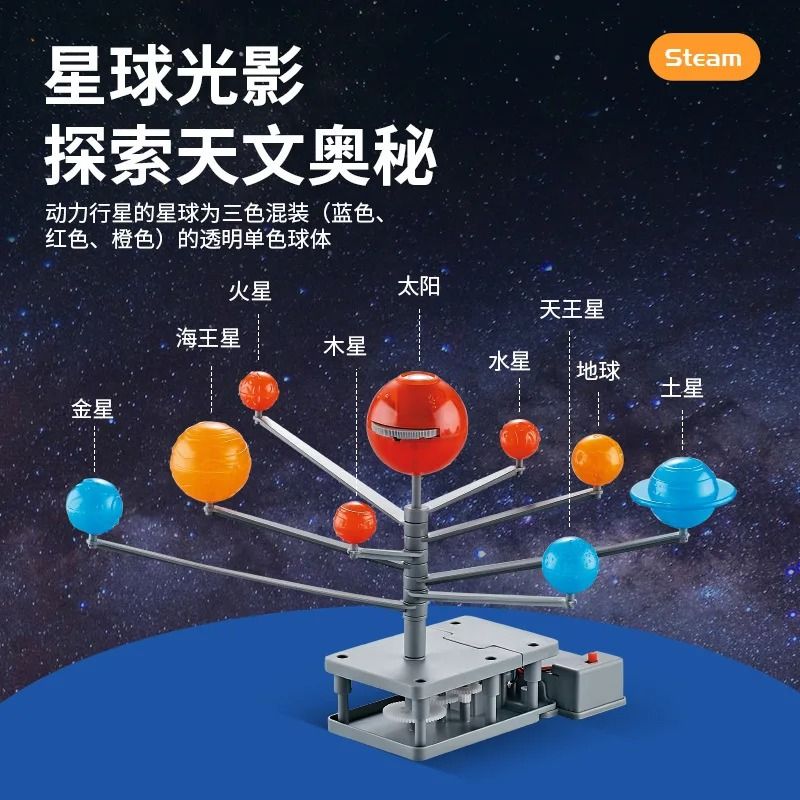 Electric Solar System Model Planet Learning Instrument