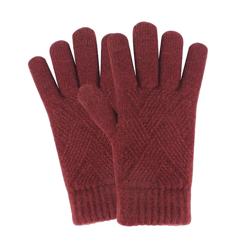 Warm Thermal Touchscreen Gloves Windproof Fleece Lined Winter Cycling Gloves