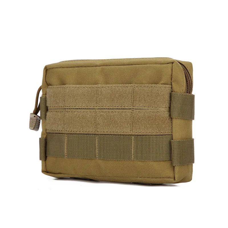 MOLLE Tactical EDC Organizer Pouch with Phone Pocket – Utility Belt Pouch for Hiking & Hunting