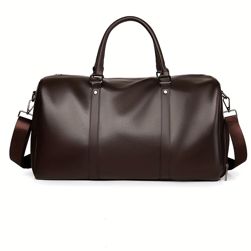 Mens Large Capacity Travel Gym Shoulder Bag
