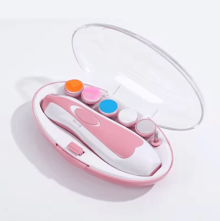 Multifunction Electric Baby Nail Trimmer Kit – Safe & Gentle Nail Care Set