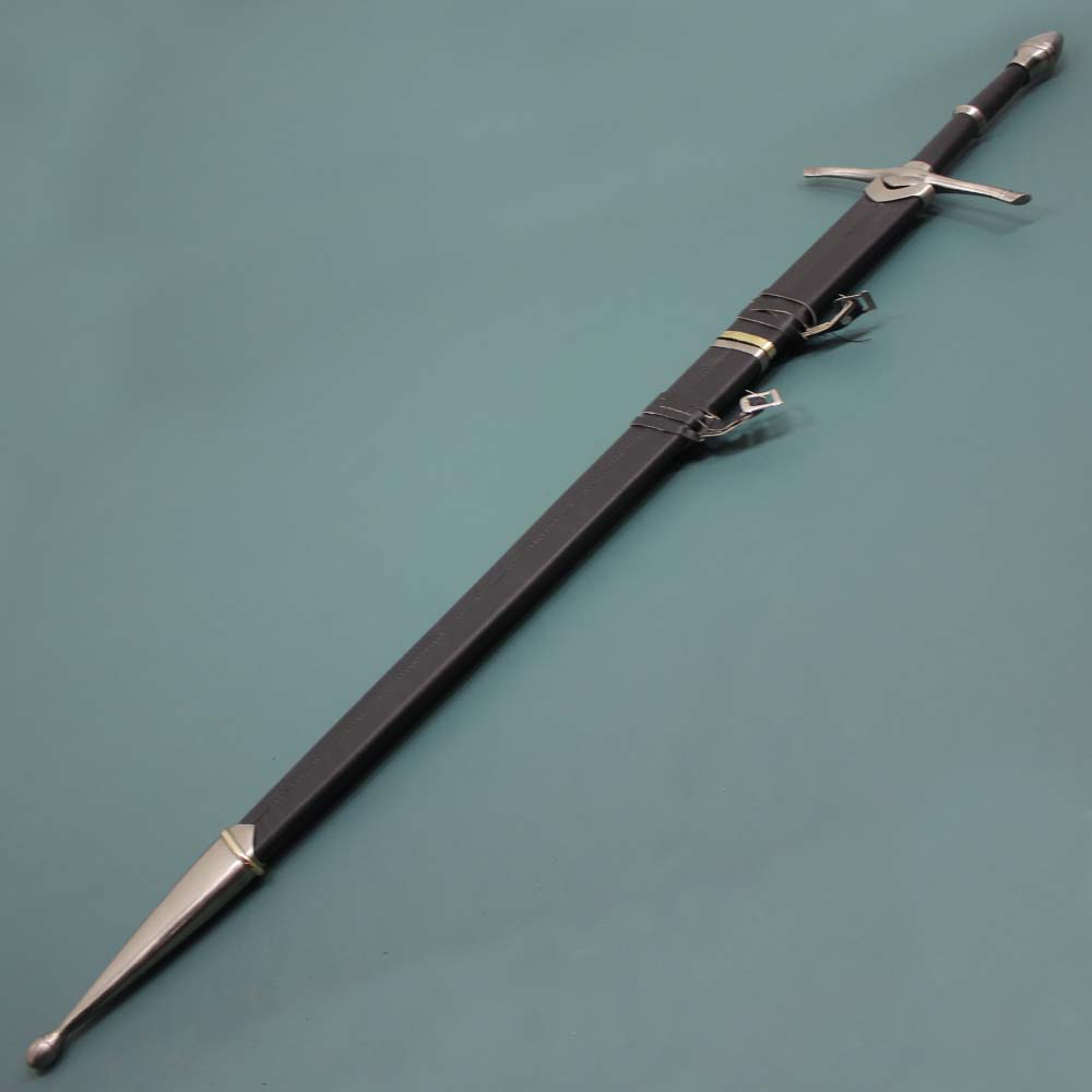 Lord Of The Ring Strider Swords Carried By Strider The Ranger Black Edition