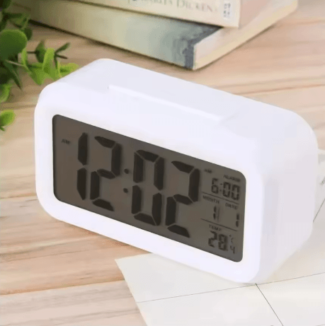 SmartGlow LED Digital Alarm Clock with Backlight and Snooze
