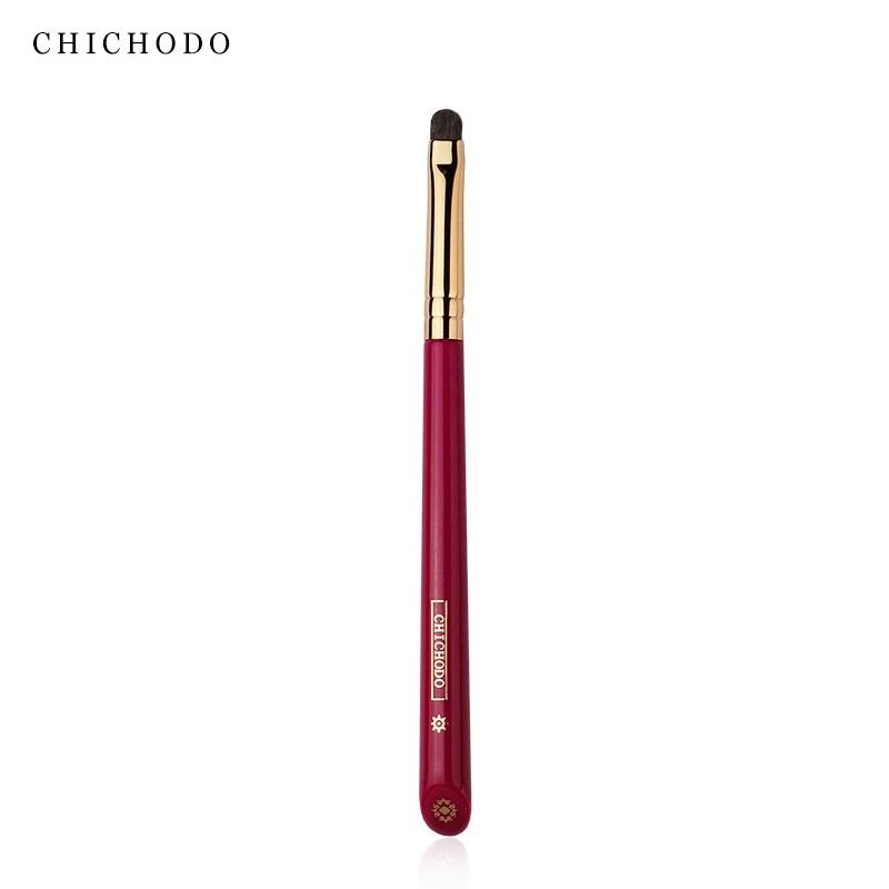 CHICHODO Luxury Eyeliner Brush Red Rose Series 005 Natural Pony Hair Professional Eye Makeup Tool