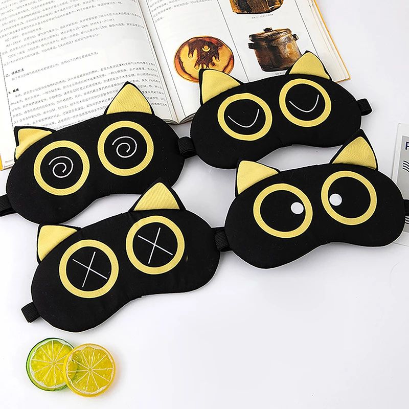 Cute Cartoon Sleep Eye Mask Anime Eye Cover for Kids and Travel