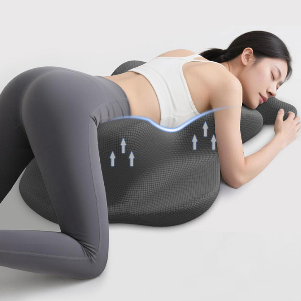 Ergonomic Memory Foam Positioning Pillow for Couples Support and Comfort