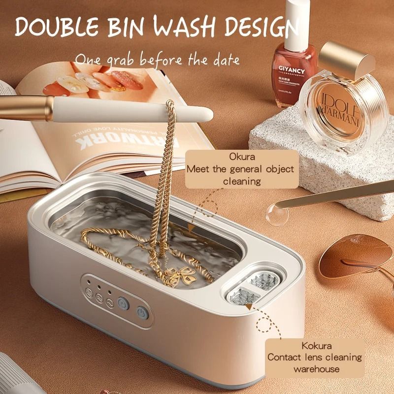 Adjustable Double Bin High Frequency Ultrasonic Cleaning Machine