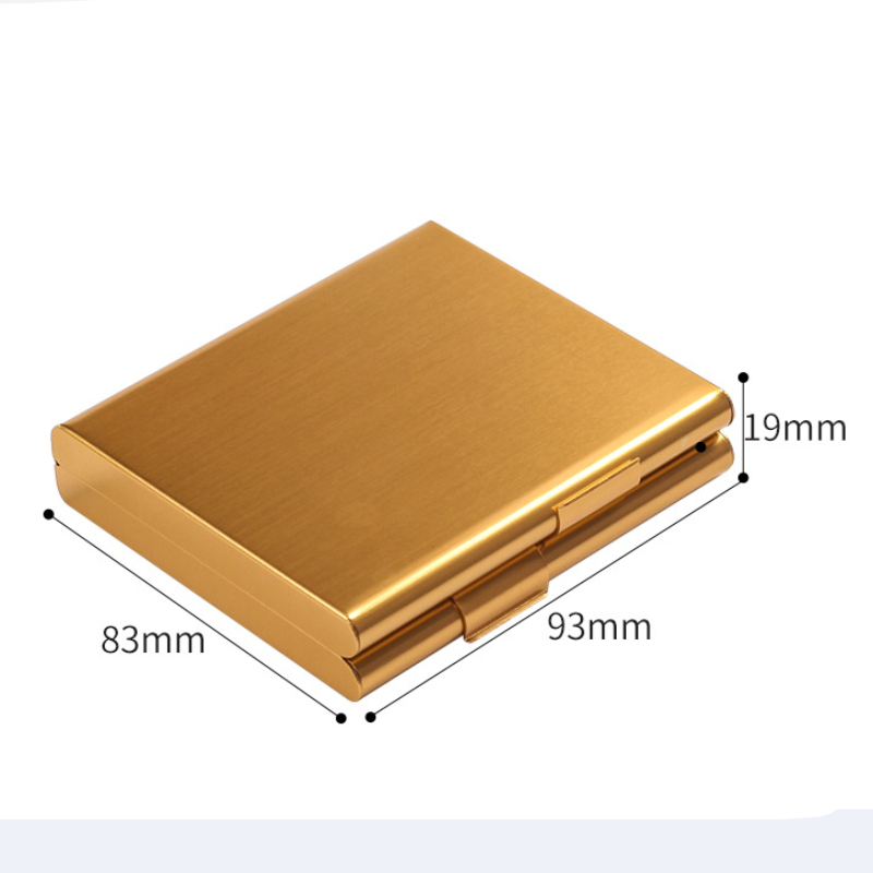 Slim Leather Cigarette Case Holder Portable Cigarette Holder with Protective Tobacco Cover