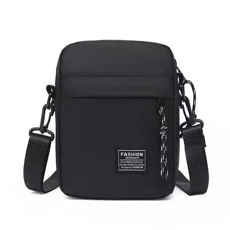 Nylon Crossbody Bag Mens Shoulder Bag Lightweight School Messenger Everyday Sling